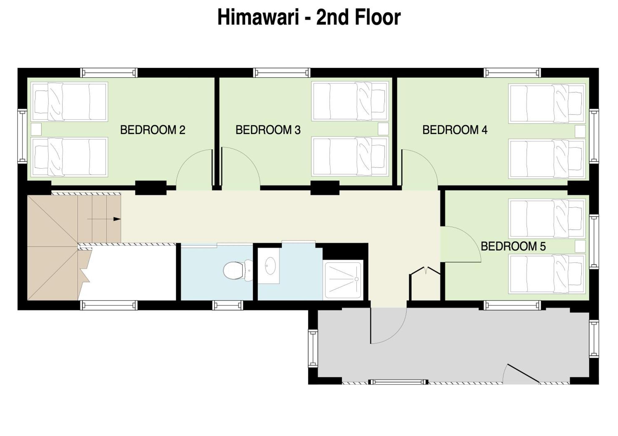 Himawari Apartment Kutchan Bilik gambar